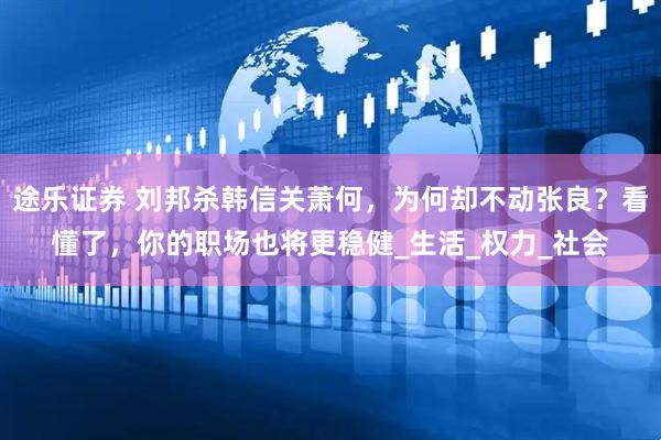 途乐证券 刘邦杀韩信关萧何，为何却不动张良？看懂了，你的职场也将更稳健_生活_权力_社会