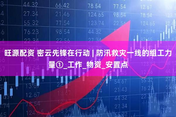 旺源配资 密云先锋在行动 | 防汛救灾一线的组工力量①_工作_物资_安置点